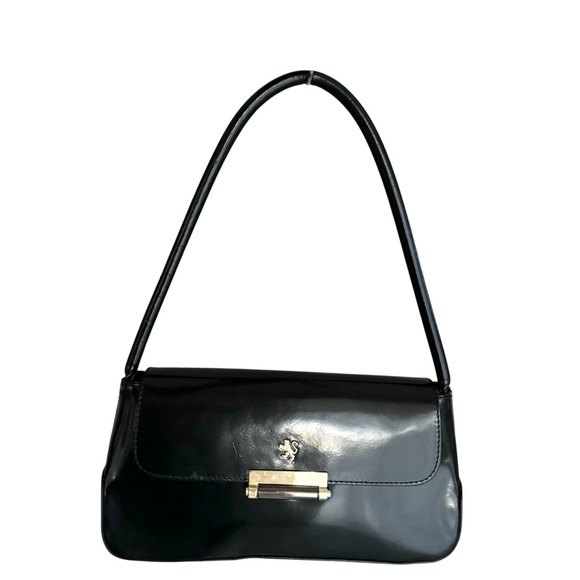 Pratesi Firenze Shoulder Bag Barchetta Black Patent